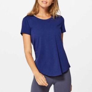 Lululemon Love Crew Blue SS Shirt